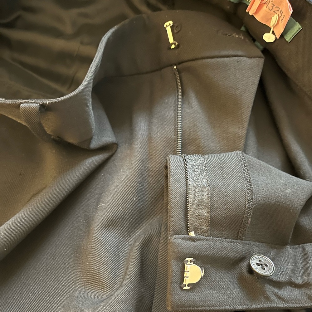 EUC Lauren Ralph Lauren black stretch wool dress pants, straight leg, size 20W - Picture 7 of 8
